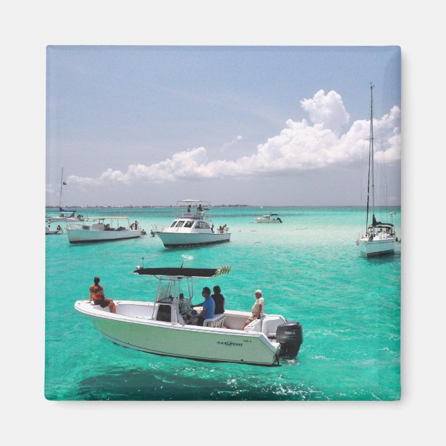 Imán Magnate de las Islas Gran Caimán de Stingray (Frente)