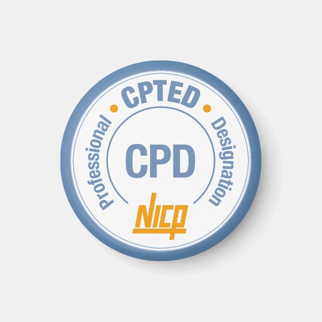Imán Magnate de logotipo de CPD (Frente)