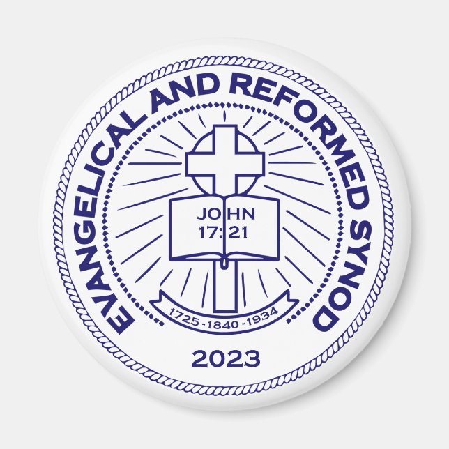 Imán Magnate de logotipo de E&R (Frente)