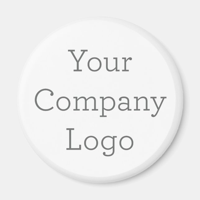 Estándar: 5,7 cm Circular Imán (Frente)