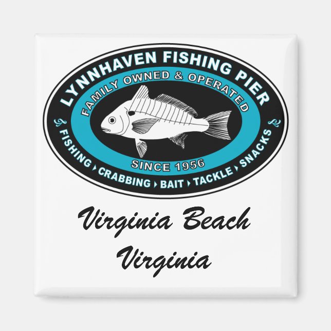 Imán Magnate de logotipo de muelle (Frente)