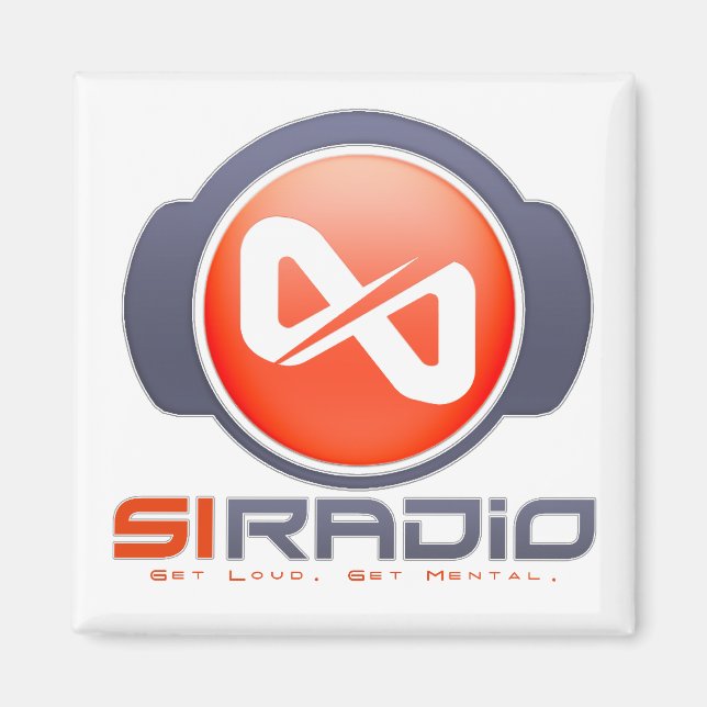 Imán Magnate de logotipo de SI (Frente)