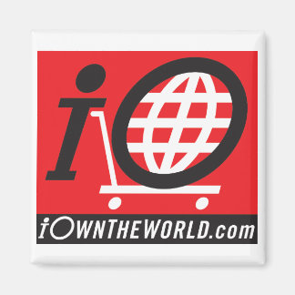 Imán Magnate de logotipo negro