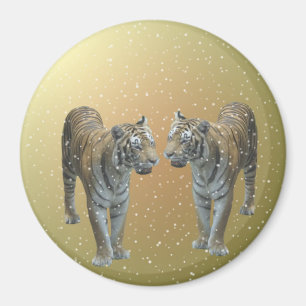 Imán Magnate de los Navidades de los Budistas del Tigre