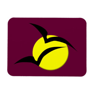 Imán Magnate de luna completa y bats premium