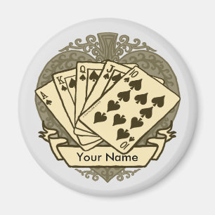 Imán Magnate de mano de poker bueno
