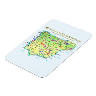 Imán Magnate de mapas de camino flexible