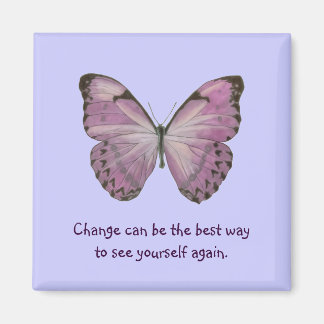 Imán Magnate de mariposa morada