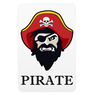 Imán Magnate de mascota pirata