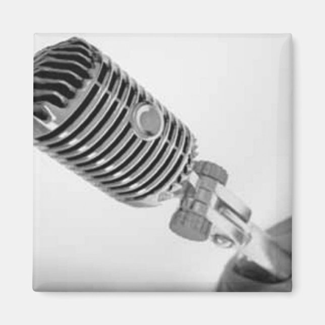 Imán Magnate de micrófono (Frente)