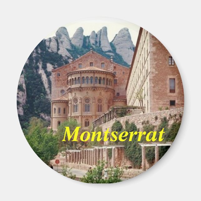 Imán Magnate de Montserrat (Frente)