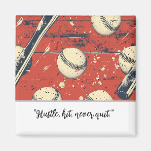 Imán "Magnate de motivación para jugador de béisbol