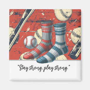 Imán "Magnate de motivación para jugador de béisbol