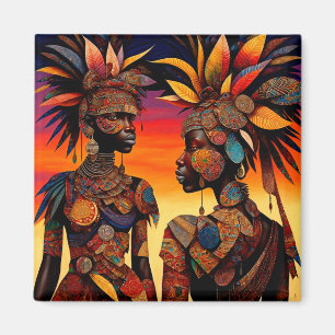 Imán Magnate de mujeres africanas