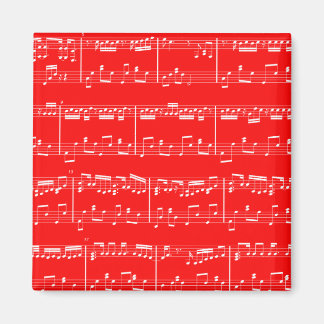 Imán Magnate de música de hojas rojas