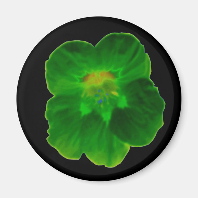 Imán Magnate de Nasturtium Verde (Frente)
