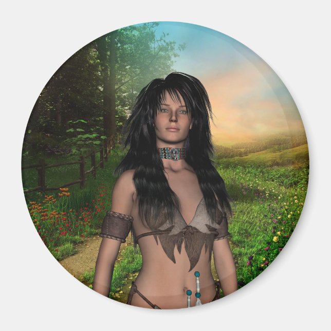 Imán Magnate de nativos estadounidenses (Frente)