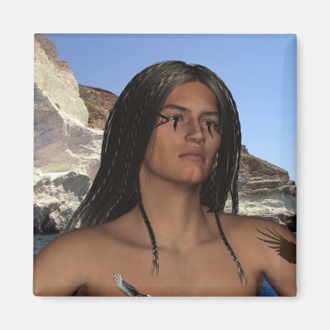 Imán Magnate de nativos estadounidenses (Frente)