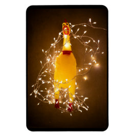 Imán Magnate de Navidades de pollo de caucho