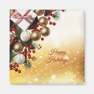 Imán Magnate de Navidades navideños de chocolate