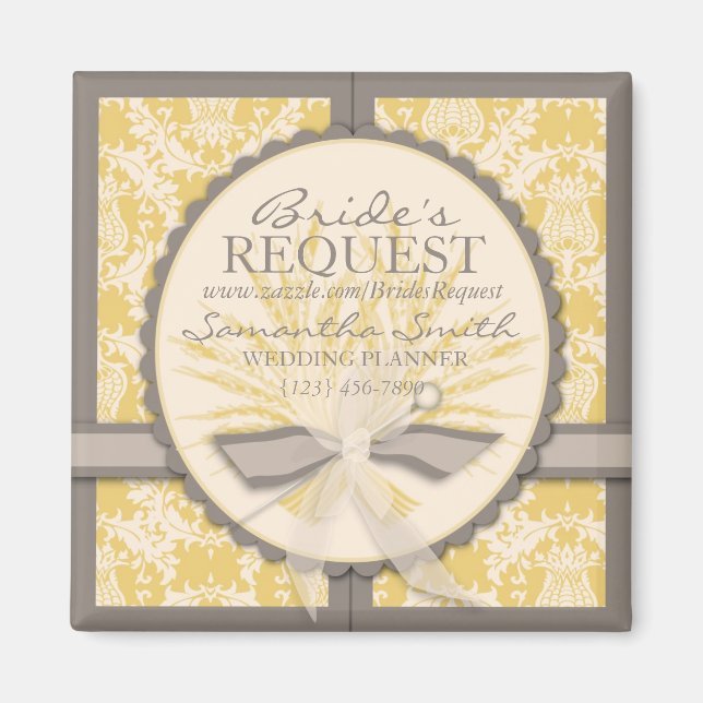 Imán Magnate de negocios Summer Harvest (Frente)