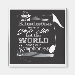 Imán Magnate de notas musicales