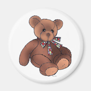 Imán Magnate de oso de peluche