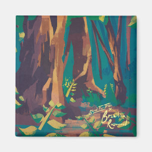 Imán Magnate de palisandro de Brasil