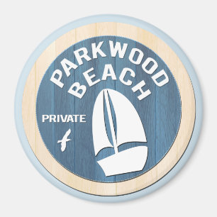 Imán Magnate de Parkwood Beach 3"