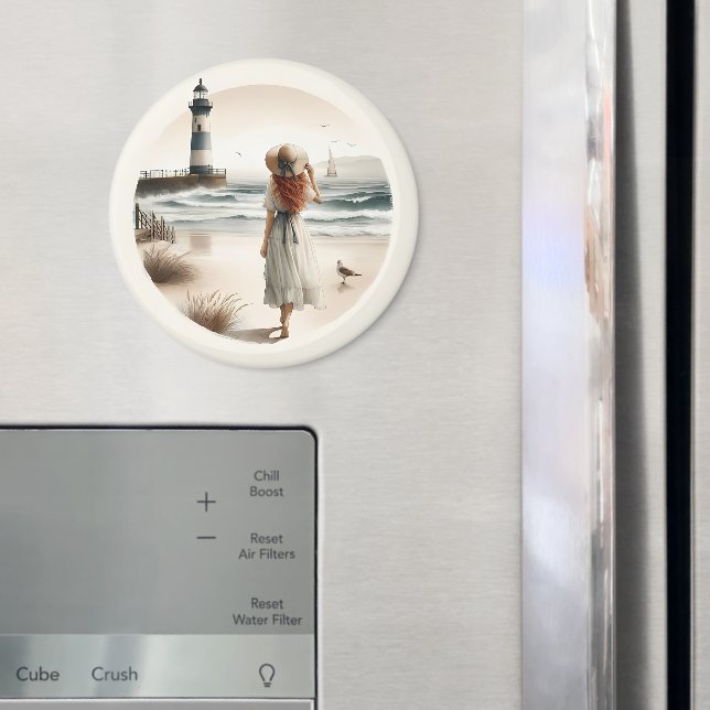 Imán Magnate de Paseo por el Faro Marítimo (In situ (nevera))