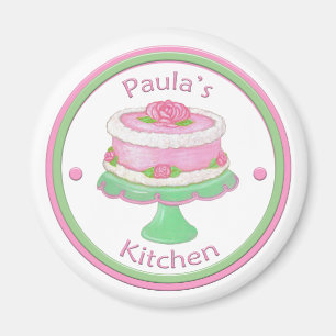 Imán Magnate de pastel de cocina de Paula