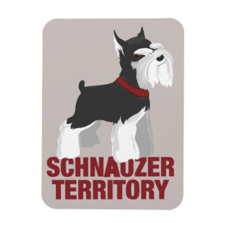 Imán Magnate de perro Schnauzer en miniatura