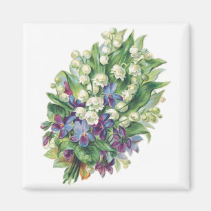 Imán Magnate de Personalizable Bouquet 2