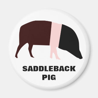 Imán Magnate de Personalizable de cerdo a la espalda