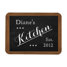 Imán Magnate de pizarra de cocina (personalizable)