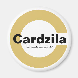 Imán Magnate de plantillas de logotipo para cardzila