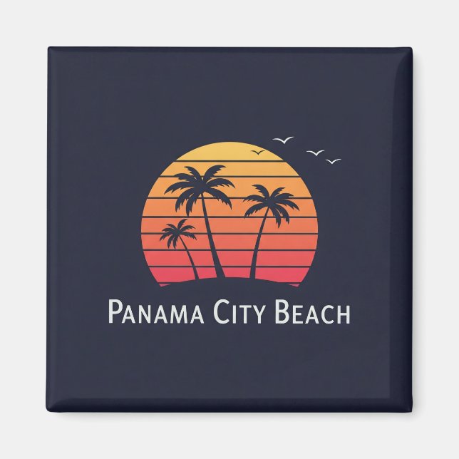 Imán Magnate de playa de Ciudad de Panamá (Frente)