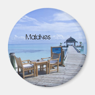 Imán Magnate de playa de Las Maldivas
