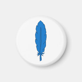 Imán Magnate de plumas azules de clan SCA