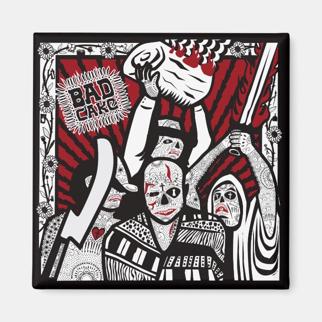 Imán Magnate de portada del álbum de tarta malo (Frente)