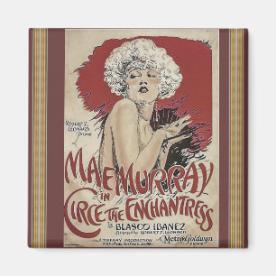 Imán Magnate de póster vintage