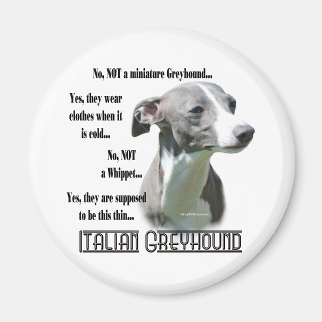 Imán Magnate de preguntas frecuentes de Greyhound en It (Frente)