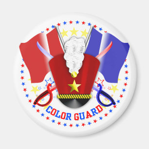 Imán Magnate de protección de color rojo y azul para lo