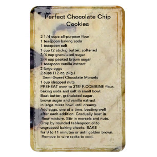 Imán Magnate de recetas de galletas de chocolate