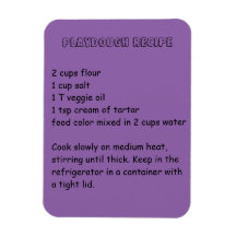 Magnate de recetas de Playdough