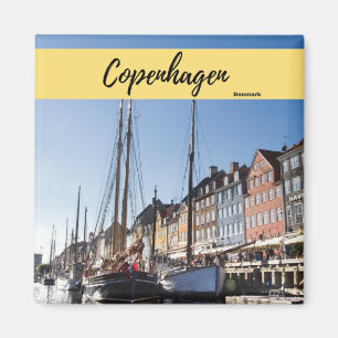 Imán Magnate de recuerdo de Copenhague Dinamarca
