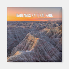 Imán Magnate de recuerdo del Parque Nacional Badlands