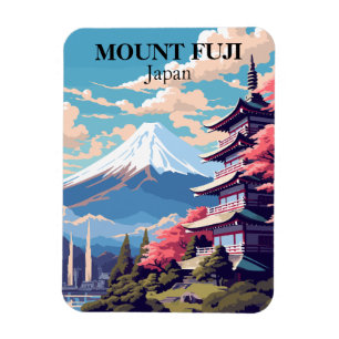 Imán Magnate de recuerdos de viaje del Monte Fuji Japón