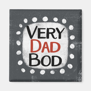 Imán Magnate de Refrigerador de Bod de Muy Papá