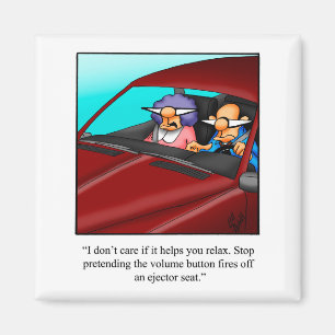 Imán Magnate de refrigerador de humor para el matrimoni